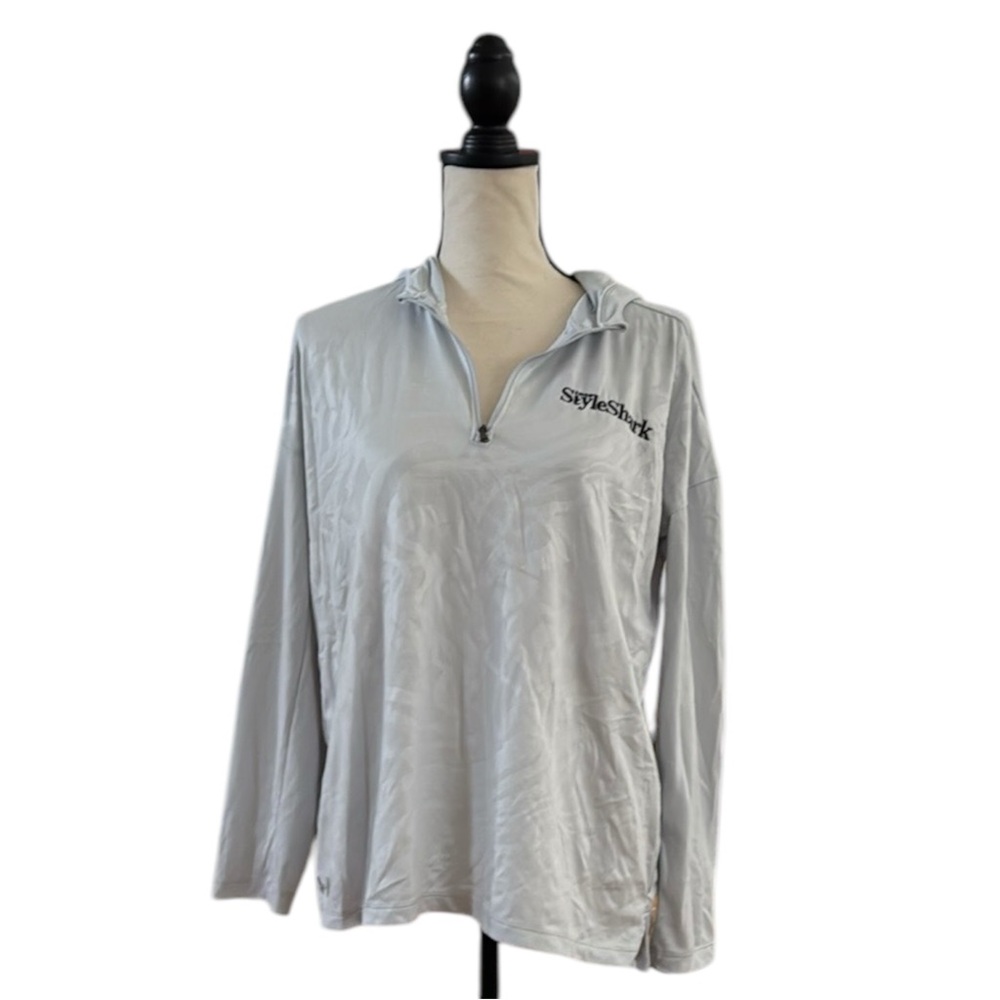COPY - COPY - Half Zip Long Sleeve Shop Style Shark Active Hoodie